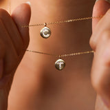 Baby Sparks Initial Necklace