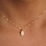Baby Sparks Initial Necklace