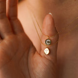 Baby Sparks Initial Necklace