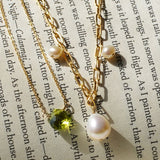 Delilah Tiered Pearl Necklace