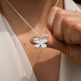 Metamorphosis Butterfly Necklace