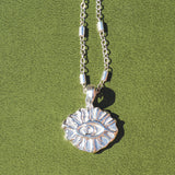 Evil Eye Molten Medallion