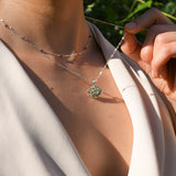 Evil Eye Molten Medallion
