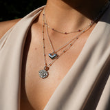 Evil Eye Molten Medallion