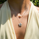 Marshmallow Daisy Necklace