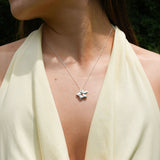 Marshmallow Daisy Necklace