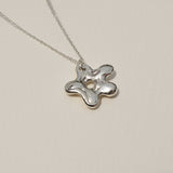 Marshmallow Daisy Necklace