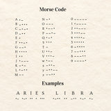 Melanie Morse Code Bracelet