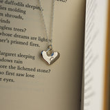 Puffy Heart Lock Necklace