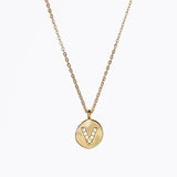 Baby Sparks Initial Necklace